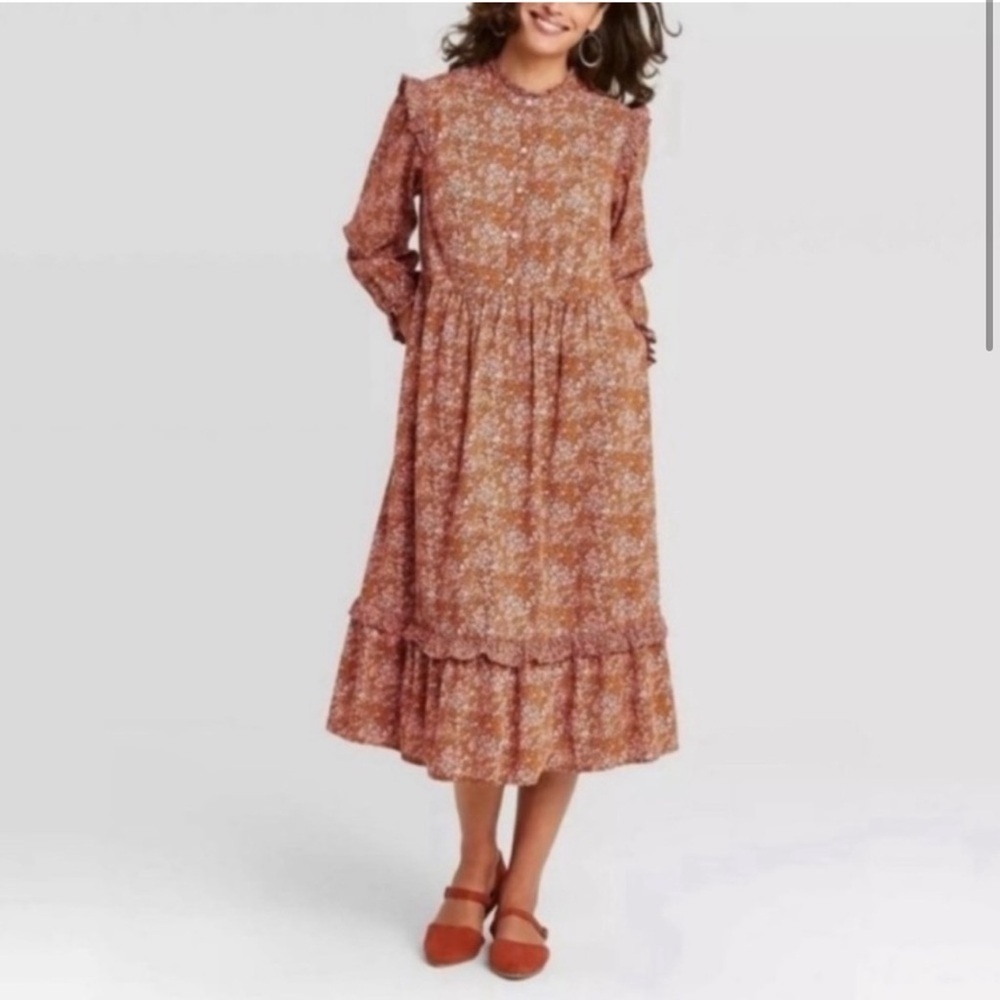 Universal Thread Prairie Cottagecore Micro Floral… - image 1